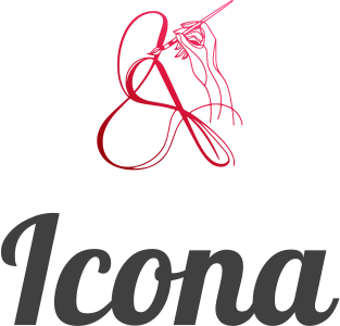 design del logo Icona