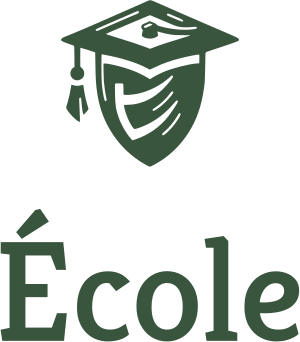 création de logo École