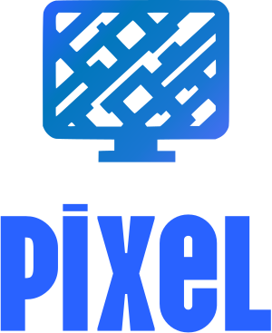 design de logotipo Pixel