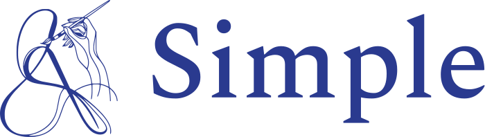 création de logo Simple