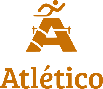 Atlético logo design