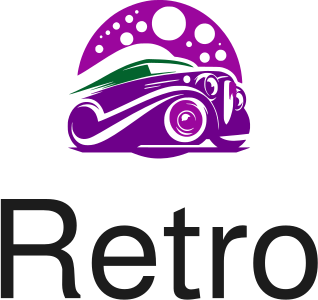 Retro logo design