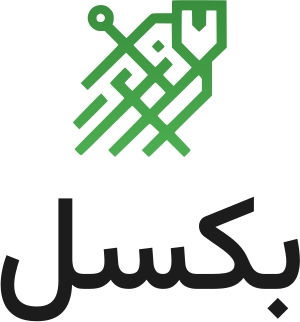 بكسل logo design