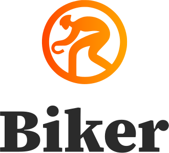 Biker logo design