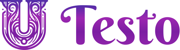 Testo logo design