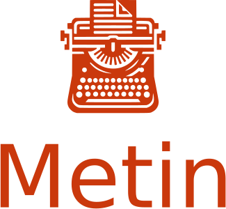 Metin logo design