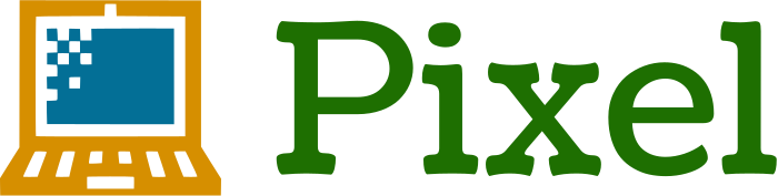 Pixel logo design