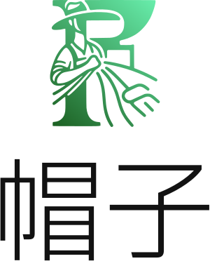 帽子 logo design