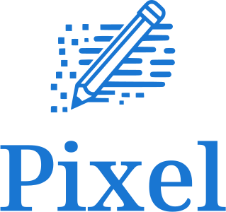 Pixel logo design