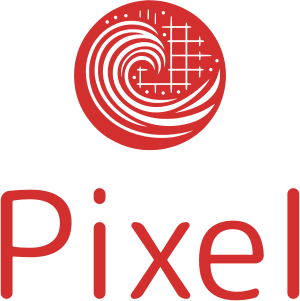 Pixel logo design