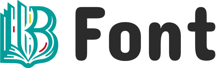 Font logo design