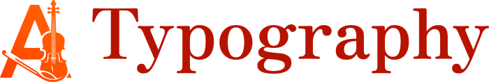 Typography logo design