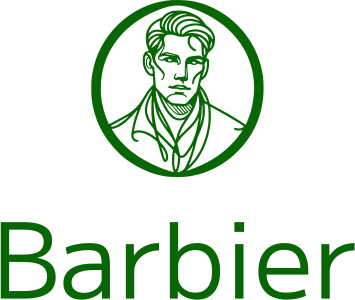 Barbier logo design