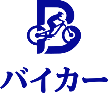 バイカー logo design
