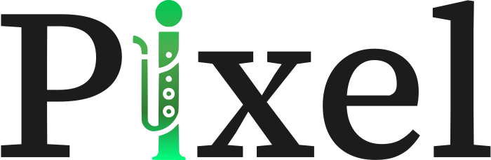 Pixel logo design