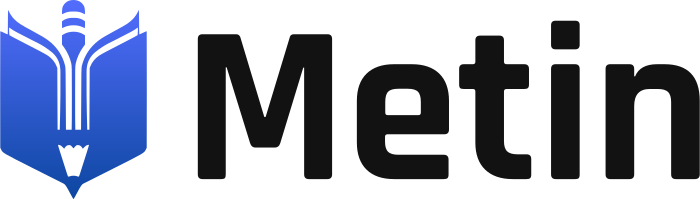 Metin logo design