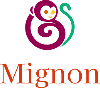 Mignon logo design