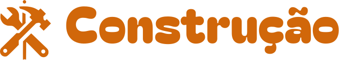 Construção logo design