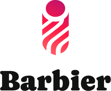 Barbier logo design