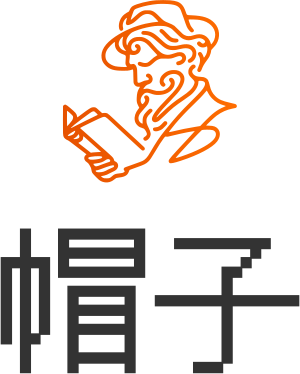 帽子 logo design
