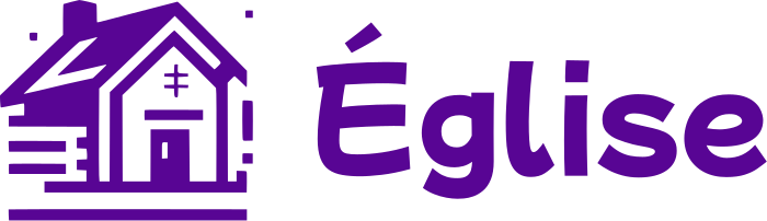 Église logo design