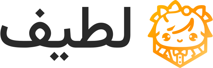 لطيف logo design