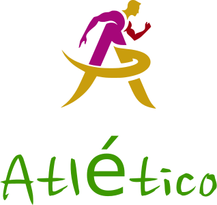 Atlético logo design