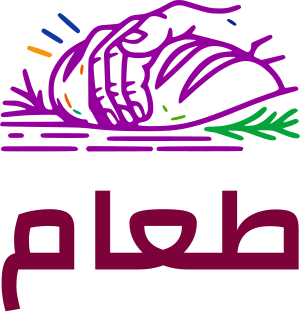 طعام logo design