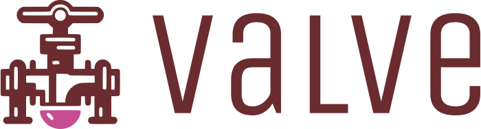 Valve logo design