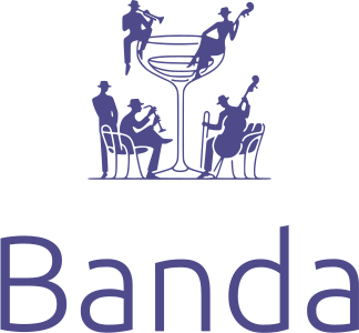 diseño de logotipo Banda