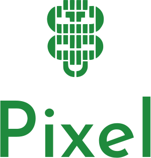 Pixel logo design