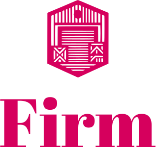 Firm logo design