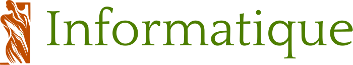 création de logo Informatique