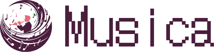 design del logo Musica