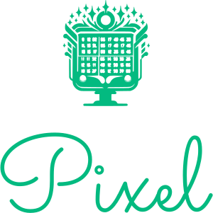 design del logo Pixel