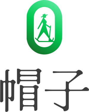 帽子 logo design