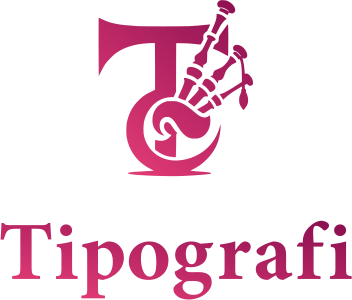 Tipografi logo design