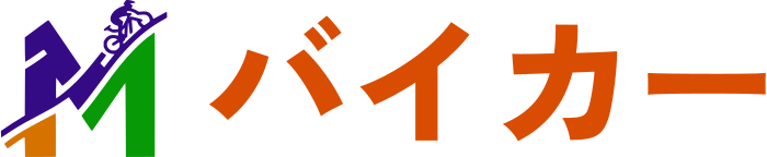 バイカー logo design