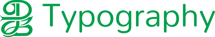 Typography logo design