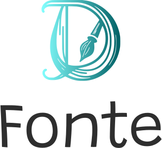 Fonte logo design