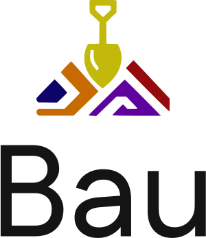Bau logo design