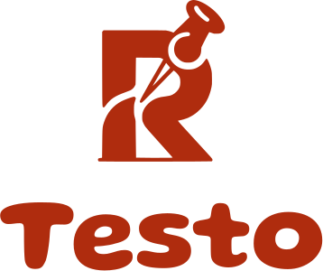 Testo logo design