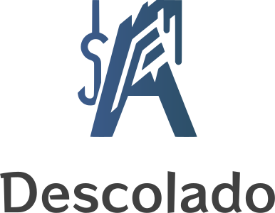 design de logotipo Descolado