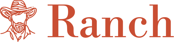 design del logo Ranch