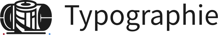 création de logo Typographie