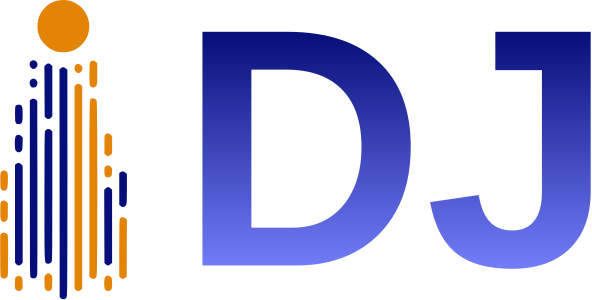 design del logo DJ