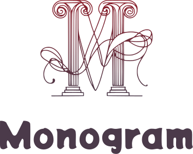 Monogram logo design
