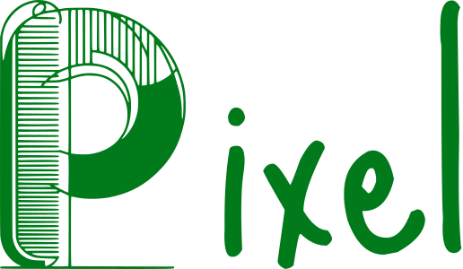 Pixel logo design