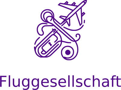 Fluggesellschaft logo design