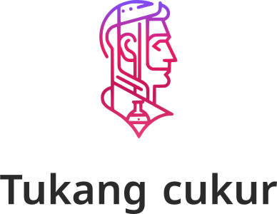 Tukang cukur logo design